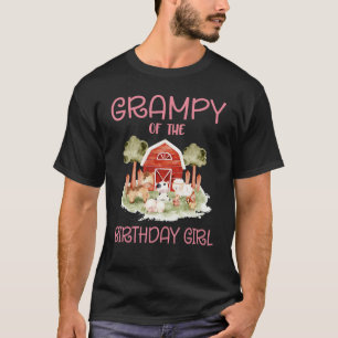 Camiseta Grampy del Cumpleaños del Chica Barnyard