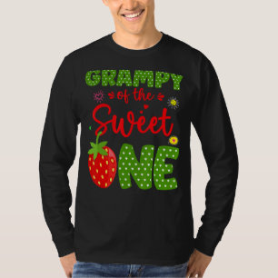 Camiseta Grampy Of Birthday One Strawberry 1st Fruit B