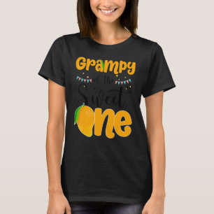 Camiseta Grampy Of The Sweet One Mango Fruit Theme 1er Birt