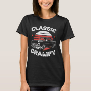 Camiseta Grampy Vintage Retro Classic Funny Car Lover Enthu