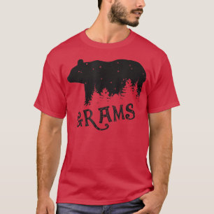 Camiseta GRAMS Bear Gift Día del Padre de la Madre