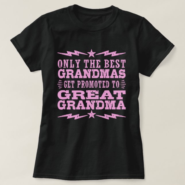 Camiseta Gran Abuela (Diseño del anverso)