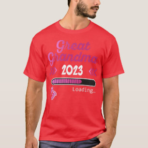 Camiseta Gran Abuela 2023 Cargando Embarazo Announ