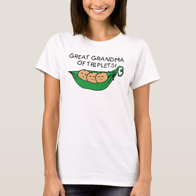 Camiseta Gran abuela de tríos (Anverso)