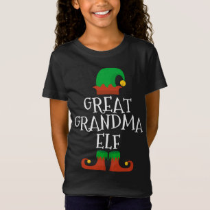 Camiseta Gran Abuela Navidades elfos que coinciden con la f