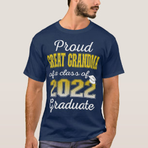 Camiseta Gran Abuela Orgullosa de Graduado 2022 Clase 2022 