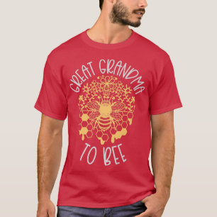 Camiseta Gran Abuela Para Ser Invitación De Embarazo Abeja 