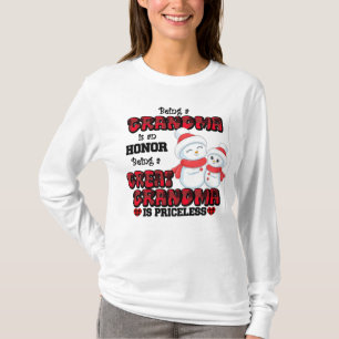 Camiseta Gran Abuela sin precio Snowman