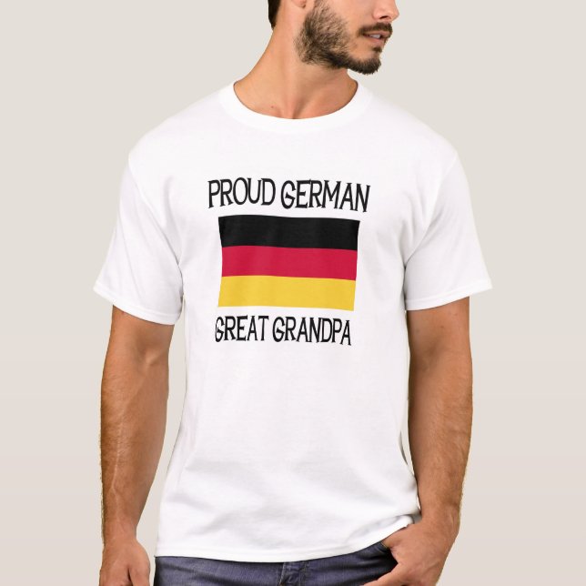 Camiseta Gran abuelo alemán orgulloso (Anverso)