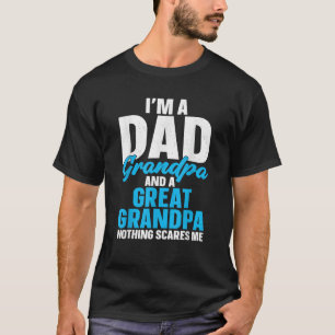 Camiseta Gran Abuelo Arte Para Hombres Bisabuelo