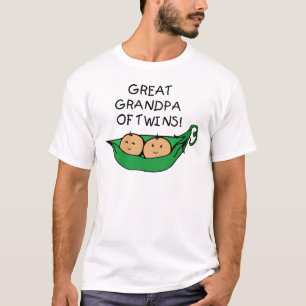 Camiseta Gran abuelo de la vaina de los gemelos