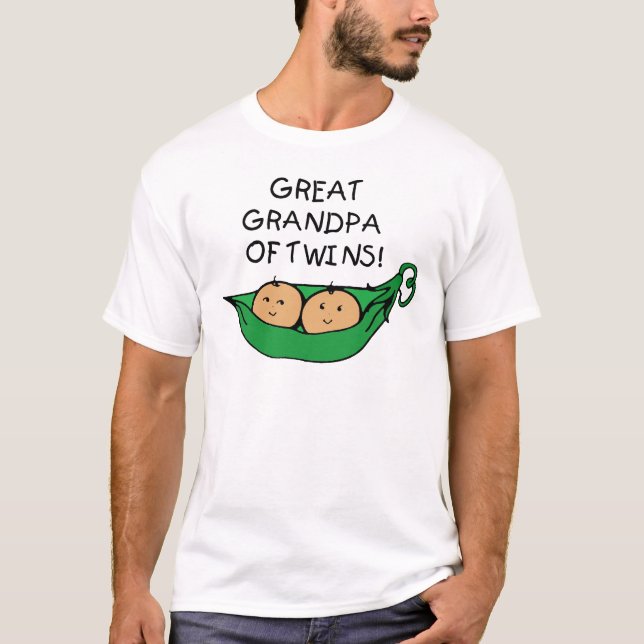 Camiseta Gran abuelo de la vaina de los gemelos (Anverso)