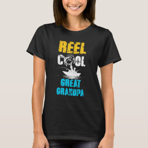 Camiseta Gran abuelo de Reel Guay del abuelo de la nieta