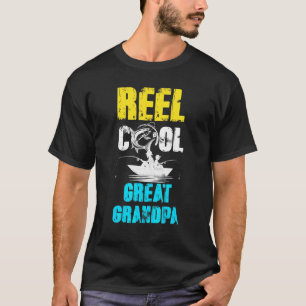 Camiseta Gran abuelo de Reel Guay del abuelo de la nieta