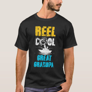 Camiseta Gran abuelo de Reel Guay del abuelo de la nieta