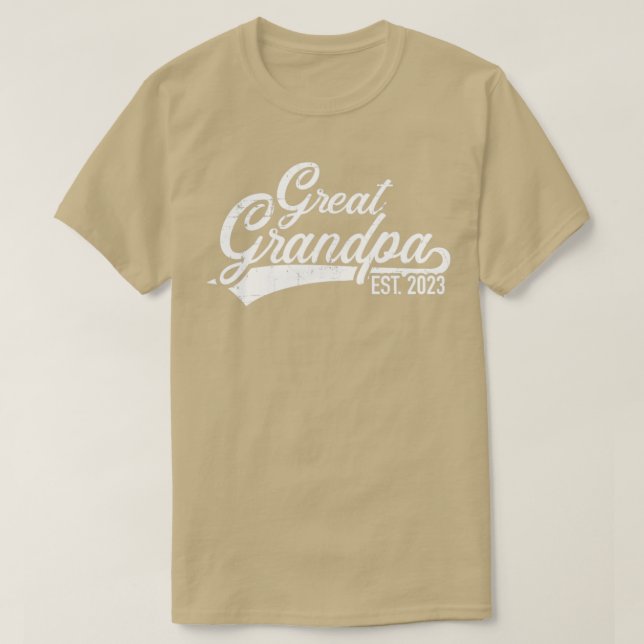 Camiseta Gran abuelo est 2023 para la invitación del embara (Diseño del anverso)