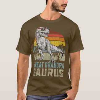Camiseta Gran abuelo T Re Dinosaurio Abuelo Saurus F