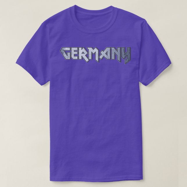 Camiseta Gran Alemania metalizado (Diseño del anverso)