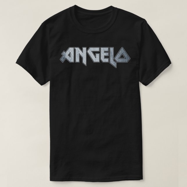 Camiseta Gran Angelo metalizado (Diseño del anverso)