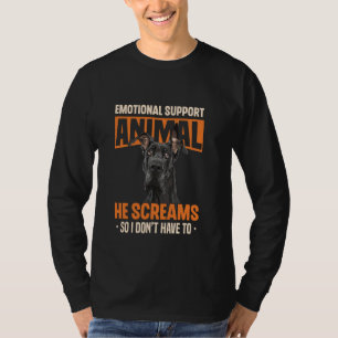 Camiseta Gran apoyo emocional de danés animal Mascota de pe