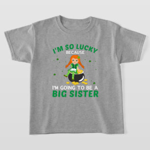 Camiseta Gran arte de palabras graciosas de la hermana