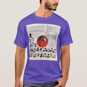 Camiseta Gran artista de la etiqueta roja Perro y Récord