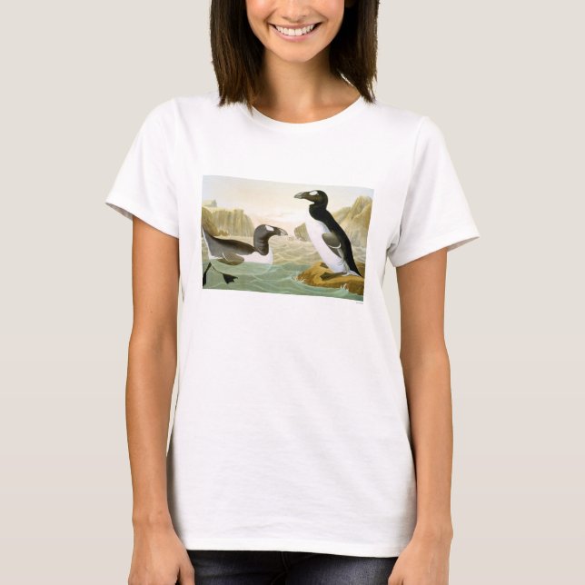 Camiseta Gran Auk (Alca Impennis) (Anverso)