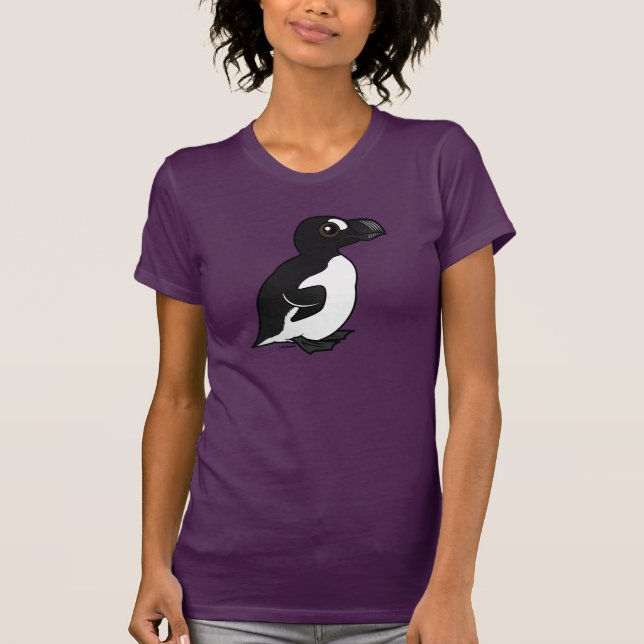 Camiseta Gran Auk de Birdorable (Anverso)