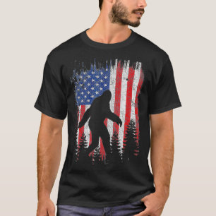 Camiseta Gran Bandera Estadounidense Patriótica 4 De Julio