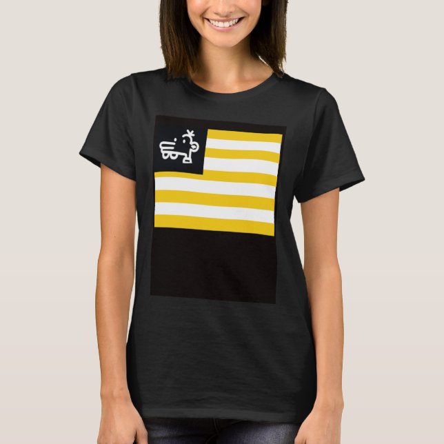 Camiseta Gran bandera para la unidad, justicia y no problem (Anverso)