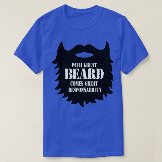 Camiseta Gran barba Gran Responsabilidad Classic TShirt (Diseño del anverso)