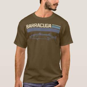 Camiseta Gran Barracuda Cuda Pesca Vida Silvestre Agua sala