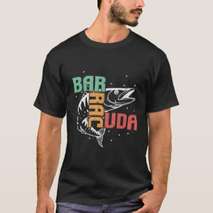 Camiseta Gran Barracuda Cuda Pesca Vida Silvestre Agua sala
