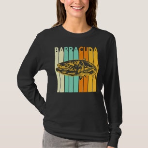Camiseta Gran Barracuda Cuda Pesca Vida Silvestre Agua sala