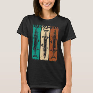 Camiseta Gran Barracuda Cuda Pesca Vida Silvestre Agua sala
