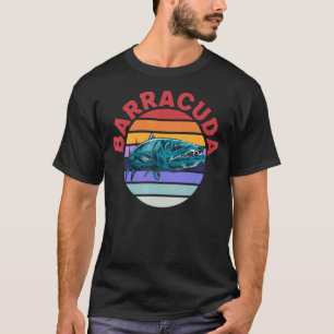 Camiseta Gran Barracuda Cuda Pesca Vida Silvestre Agua sala