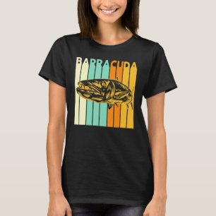 Camiseta Gran Barracuda Cuda Pesca Vida Silvestre Agua sala