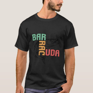 Camiseta Gran Barracuda Cuda Pesca Vida Silvestre Agua sala