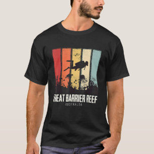 Camiseta Gran Barrera de Arrecifes Buceo Australia Coral Re