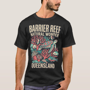 Camiseta Gran Barrera de Coral Queensland Australia Vintage