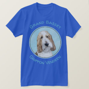 Camiseta Gran Basset Griffon Vendeen - Arte Perro Original