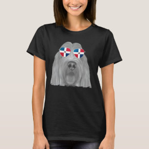 Camiseta Gran Basset Griffon Vendeen Perro Bandera dominica