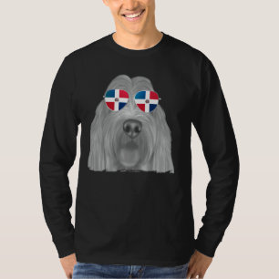 Camiseta Gran Basset Griffon Vendeen Perro Bandera dominica