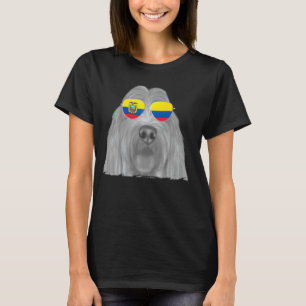 Camiseta Gran Basset Griffon Vendeen Perro Ecuador Bandera