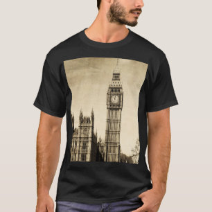 Camiseta Gran Ben de Londres: Vista de época