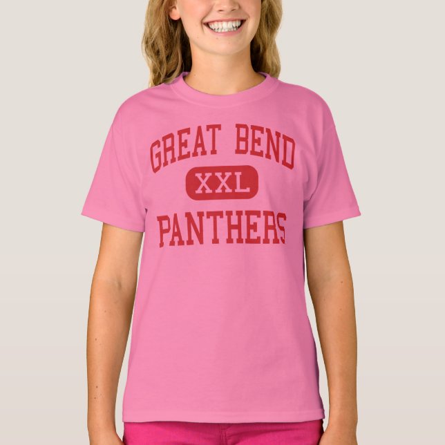 Camiseta Gran Bend - Panthers - High - Great Bend Kansas (Anverso)