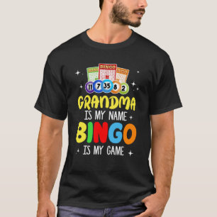 Camiseta Gran Bingo Arte Para Mujeres Abuelas Bingo P