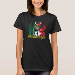 Camiseta Gran boxeo de estilo vintage mexicano