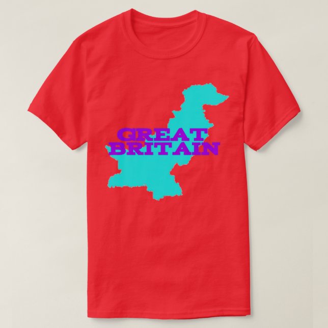 Camiseta Gran Bretaña (Diseño del anverso)