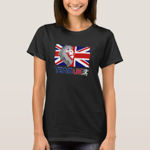 Camiseta Gran Bretaña Bandera Equipo británico Unión britán